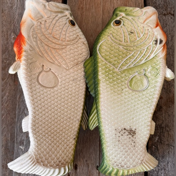 Fish Slippers Beach Shoes Non-Slip Shoes Creative Bass Funny Slippers - Picture 6 of 11